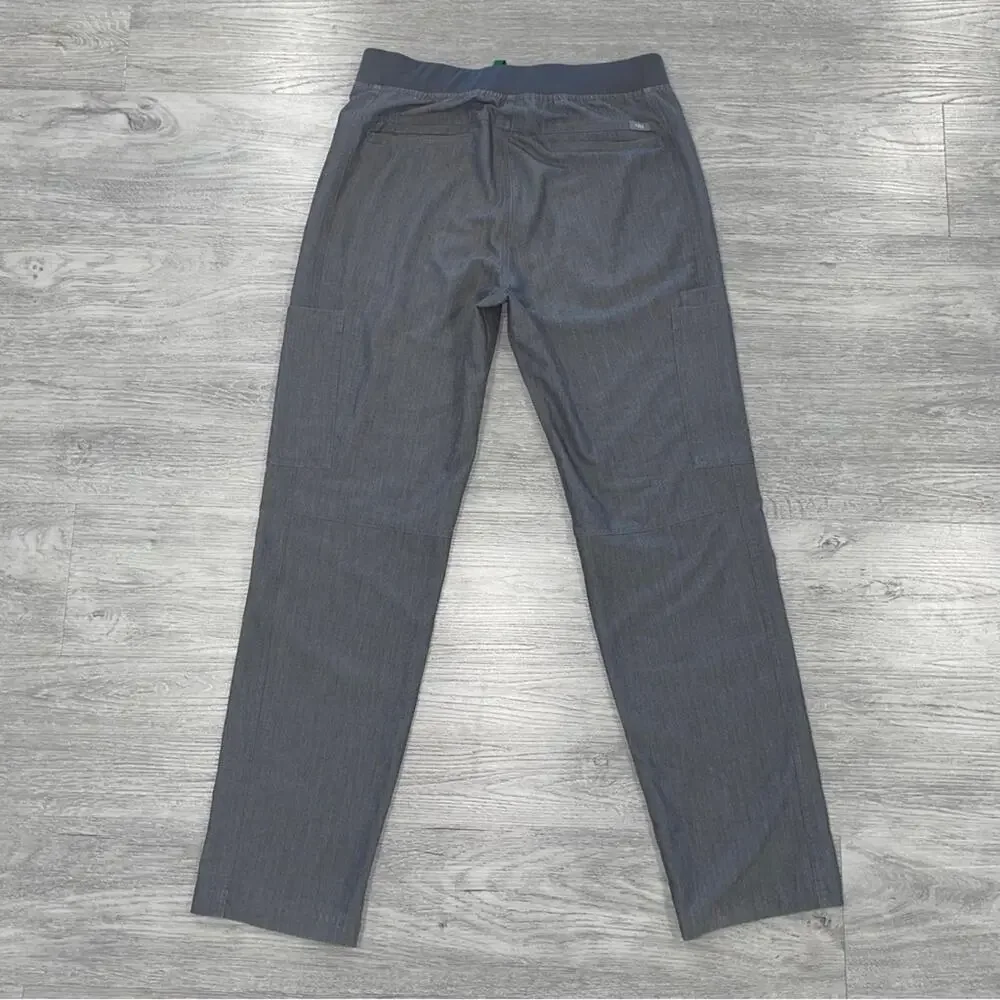 FIGS Axim Cargo Scrub Pant Men’s Medium Gray T2001 Technical Collection